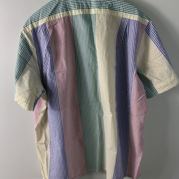 Polo by Ralph Lauren Multicolor Striped Casual Button Down Shirt - Picture 4 of 8
